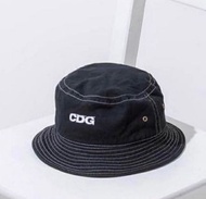Cdg hat 漁夫帽 帽cap comme des garcons 黑色black