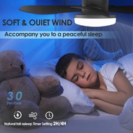 3-color Ceiling Fan With Light 48W Ceiling Fan LED Lighting Remote Control Cooling Fan Lamp