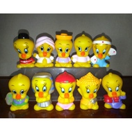 Tweety Bird Cuddle Doll/Collectible Set (10pcs)