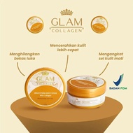 Atika Candra - GLAM COLLAGEN Brightening Body Scrub With Collagen / Lulur Ampuh Rontokin DAKI / Scr