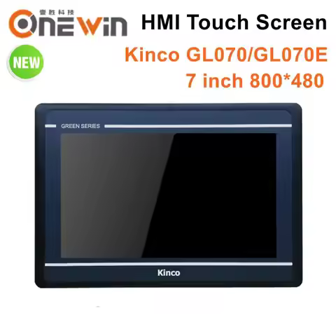 Kinco GL070 GL070E HMI Touch Screen 7 inch 800*480 Ethernet 1 USB Host new Human Machine Interface u