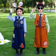 Zoofaha judy hopps costume suit nick wilde costume suit set children's cosplayBANDO