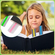 Book Reading Tool Colorful Page Marker Guided Reading Strips Colored Overlay for Dyslexia Support Re