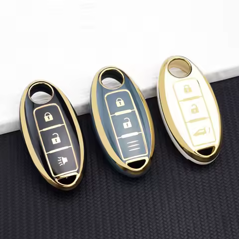 3 Buttons Car Key Case for Nissan Qashqai X-Trail Kicks Pathfinder Tiida Juke Note J10 J11 T32 T31 K
