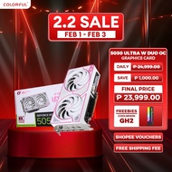 Colorful GeForce RTX 5050/5070 Ultra W DUO OC 8GB 12GB/5060 Ultra W OC 8GB/5060 Ti Ultra W DUO 16GB