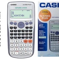 ME CASIO SCIENTIFIC FX 570 CALCULATOR ES PLUS, MS & ETC | KALKULATOR SAINTIFIK AA SIZE BATTERY ME01
