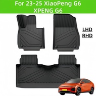 For 23-25 XiaoPeng G6/XPENG G6 TPE car floor mats/Trunk Mat