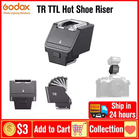 Godox TR TR-C / N / S / F / O TTL Hot Shoe Riser for Canon Nikon Sony Fuji Panasonic Olympus iT30Pro