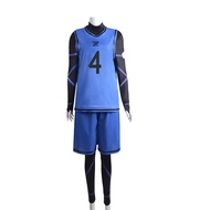 GETPA Anime Blue Lock Cosplay Costume, Lsagi Yoichi Football Jersey Chigiri Hyoma Sportswear Uniform