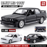 1: 36 Alloy Retro Toy Car 1987 Nostalgic BMW M3 Classic Car Model BMW Boys Car Collection