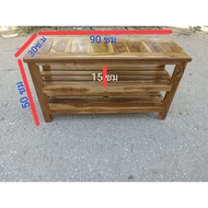 Long Bench Shoe Rack