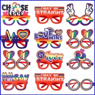 LGBT Pride day themed celebrate party colorful rainbow Love Headband decoration supplies photo props