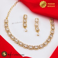 PREMIUM QUALITY GD BASE NECKLACE SET 8333