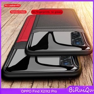 OPPO Find X2 X2 Pro Hard Case PU Leather PC Classic Shockproof Case