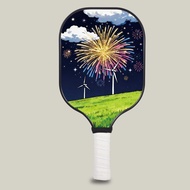 Pickleball,,  Raket Pickleball, Padel Pickleball Kuat & Ringan Sesuai untuk Gelanggang Luar & Latiha