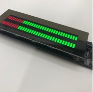 DYKB เครื่องขยายสัญญาณเพลงสเตอริโอตัววัดระดับเสียง12V 24Vหลอดไฟประดับบรรยากาศเครื่องเล่นไฟ LED VU Me