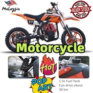 [Motosikal paling berkuasa di bumi]2025 New Mini Adult Kids Dirt Bike 49CC Moto Pocket Bike Dirt Bik