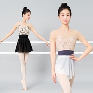 Ballet Leotards Woman Short Sleeves Dance Leotards Nylon Ballet Bodysuit Gymnastics Leotard