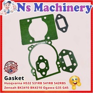 Gasket Set Husqvarna H532 531RB 541RB 542RBS Zenoah BK3410 BK4310 Brush Cutter Mesin Rumput