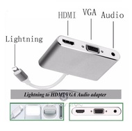 Cáp chuyển đổi Lightning to Digital AV Multiport HDMI VGA Audio