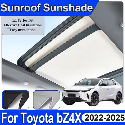 Car Sunroof Sunshades For Toyota bZ4X Accessories EA10 Subaru Solterra 2022 2023 2024 2025 Electrost