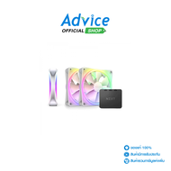 FAN CASE 12CM NZXT F120 RGB DUO WHITE TRIPLE PACK (RF-D12TF-W1) : A0148713