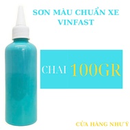 SƠN MÀU XE XANH SM VINFASTdùng để dặm vá các vết trầy xước xe máy xe ô tô Xanh SM