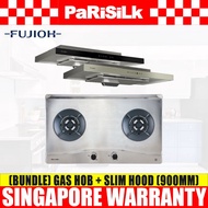 (Bundle) Fujioh FH-GS 5520 SVSS Gas Hob + FR MS 1990 R Super Slim Cooker Hood (900mm)