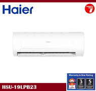 [ Delivered by Seller ] HAIER 2.0HP Non-Inverter Air Conditioner / Aircond / Air Cond LPB Series R32 HSU-19LPB23