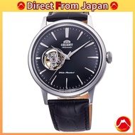 [ORIENT]ORIENT Bambino Bambino automatic wristwatch mechanical automatic with domestic manufacturer's warranty Open Heart RN-AG0007B Men's Black
