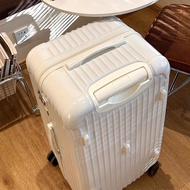 HY@🧶Large Capacity Luggage for Female StudentsinsGood-looking Password Suitcase Durable Suitcase22Inch Zipper Suitcase Q