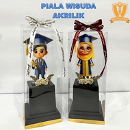 Custom Acrylic Graduation Trophy - Award Trophy - Graduation Trophy