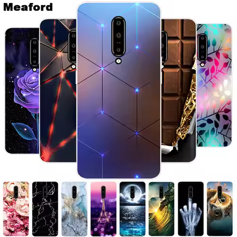 For OnePlus 8 Pro Case Shockproof Soft Silicone TPU Back Cover For Oneplus 8T 8 Pro Nord Phone Cases