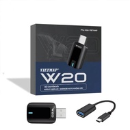 Vietmap W20 - Bộ Chuyển Đổi Kết Nối Apple Carplay + Android Auto Không Dây Cho Ô Tô Xe Hơi