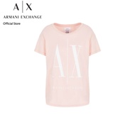 AX Armani Exchange เสื้อยืดผู้หญิง รุ่น AX 8NYTCX YJG3Z7415 - สีชมพู