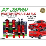 D7 JPN ADJUSTABLE ABSORBER COILOVER UTK SAGA BLM FLX SAGA VVT HI LOW