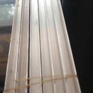 lis H polycarbonate 5mm panjang 6m alumunium