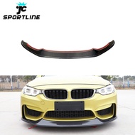 JC Sportline Carbon Fiber F8x M3 M4 Front Diffuser Lip for BMW F82 F83 M4 F80 M3 2015- 2019