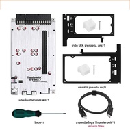 Exp Gdc Thunderbolt GPU Dock TH3P4G3 ที่จอดการ์ดจอแบบแยกสำหรับโน้ตบุ๊ก 4/3 พอร์ต ที่จอดอุปกรณ์เสริมค