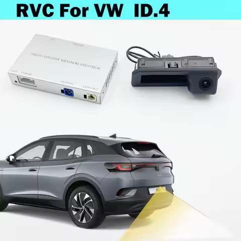 HICAMRUI Rear Reversing Camera for VW ID4 ID.4 id5 id.5 id 5 2021 2022 2023 2024 OEM Radio Plug and 