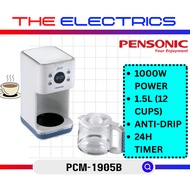 PENSONIC 1000W WITH 12 CUPS CAPACITY COFFEE MAKER PCM-1905B
