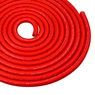Conext Link 25 FT 1/0 AWG 0 GA Full Gauge Battery Power Cable Ground Wire Frost Red OFC Copper (1004