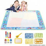 Magic Water Drawing Mat With Large Size & Reusable Magic Pens, Drawing Board Toy For Kids, Doodle Mo