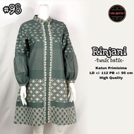 Baju Batik Wanita Tunik Muslim Modern Dress Rj98 -Sm
