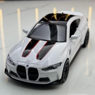 DL 1:36  BMW M4 sports car Metal Alloy Toys  Vehicle For Boys Kids  Gift Hobbies Collection
