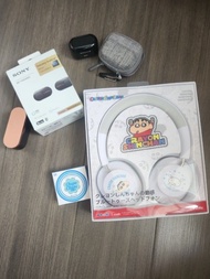 SONY WF-1000XM3 無線降噪耳機 chupa chugs +小新 and  Sabbat E12 Ultra headphone  (headphone bag free)
