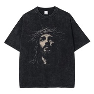 全新 手作 手鈎 毛織 神 主 耶穌 基督教 公仔 t恤 tee shirt t shirt 短袖衫 衫