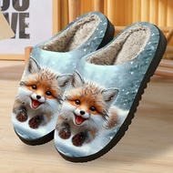 Men Slippers Winter Home Warm Comfortable Cute Cartoon Men Casual Fashion Plush Home Shoes