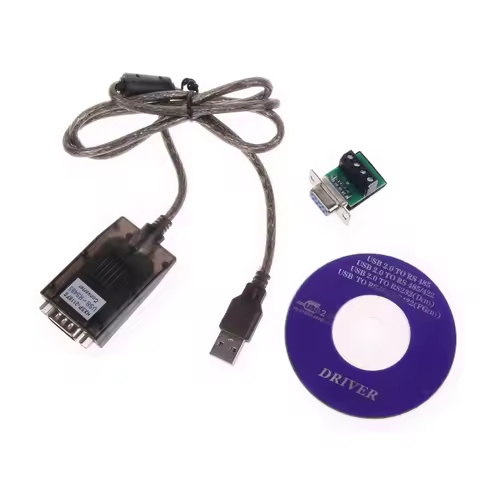 HX6A Industrial USB to RS485 Converter Upgrade RS485 Converter Compatibility 2.0 Standard RS-485 Con