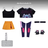 ชุดคอสเพลย์นักล่าสัตว์ประหลาดสำหรับเด็ก Rumi Zoey Lila K-music ชุดแต่งกายคาแรคเตอร์อนิเมะพร้อมอุปกรณ